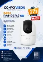 Imou Ranger 2 3MP Smart CCTV Security WiFi Camera for Home | K2EP-3H1W