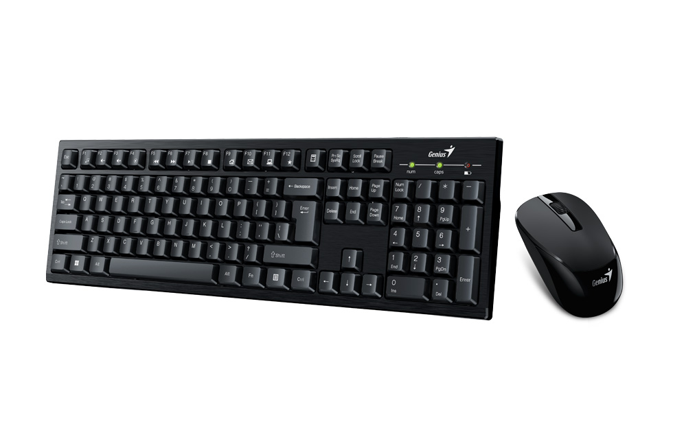 [KM-8101] Genius Wireless Keyboard & Mouse Combo KM-8101